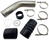 Hot Side Intercooler Pipe Boot TBolt Clamp Kit fits 2011+ 6.7 Powerstroke Diesel