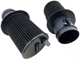 2 Cone Air Intake Filters Upgrade fits 2009-2015 Audi R8 Lambo Gallardo 5.2 V10