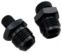 Black 8AN AN8 8 AN Inlet Outlet Kit for 0580254044 Fuel Pump M12x1.5MM M18x1.5MM