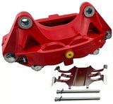 Red 4 Piston Front Driver Side Brake Caliper fits 370Z G37 M37 FX50 M56 Q50 Q60