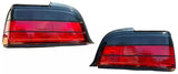 FITS 1992 1993 1994 1995 1996 1997 1998 BMW E36 2DR Coupe Smoke Tail Lights Pair