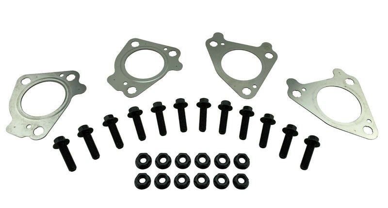Exhaust Up Pipes Gasket Set ＆ Bolts for 6.6l Duramax Chevy GMC 2001-2016 LB7-LML - 2