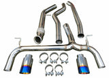 3" Dual Burnt Tip Exhaust FOR 12-16 335i F30 435i F32 N55 3.0L Turbo Sedan Coupe